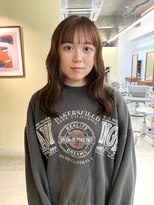 ロジェ(loje)&nbsp;【loje】オレンジブラウン/ワンレングス/小顔ヘア