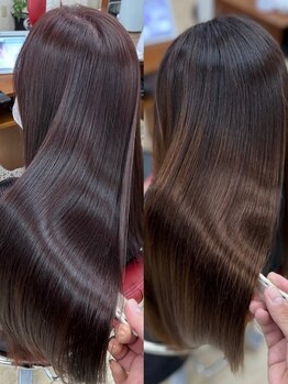 銀座ラボ 蕨東口店(LA BO)の写真/【話題の柔らかい艶のあるトリートメント】N.ケラリファインカラーや縮毛矯正との組み合わせでお得！