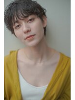 レジュアル(RESSUAL) グレージュ 大人かわいい フェザーバング マッシュショート