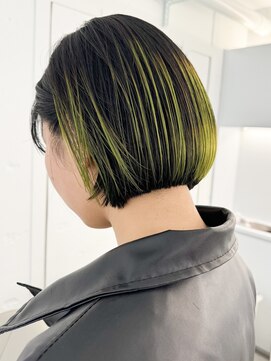 ノラ ウメダ(NORA UMEDA) プレイングカラーアンブレラカラーバレイヤージュグラデーション