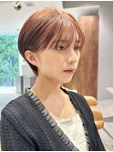 マッシュショートショートボブシースルーバング20代30代40代
