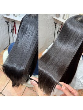 ボクノ 3号店(bokuno) 根元のみ　髪質改善