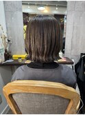 切りっぱなしボブ