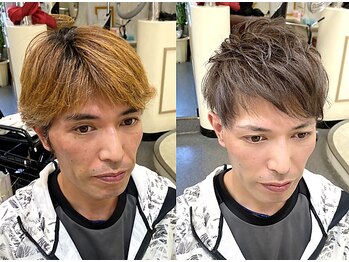 サロンドブレーメン(salon de BREMEN by Hero)の写真/メンズのお客様も多数ご来店！身だしなみをトータルプロデュースし、清潔感のある好印象に。
