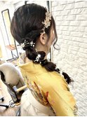 袴×ヘアアレンジ