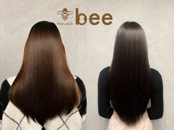 ビー(bee)の写真/髪の状態に合わせてあなただけのオリジナル薬剤を作ります＊地毛のようなナチュラルストレートな仕上がり☆