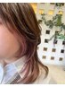 【人気のインナーカラー】カット＋インナー(イヤリング)カラー 20350円