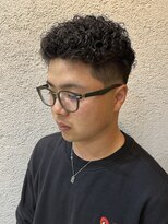 ゼル サプリ せんげん台(ZELE supple) バーバー風カーリーパーマ