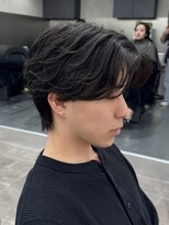 ジーニー 千葉(GENiE)&nbsp;ウルフ/センターパート/カルマパーマ/ニュアンスパーマ/古荘竜生