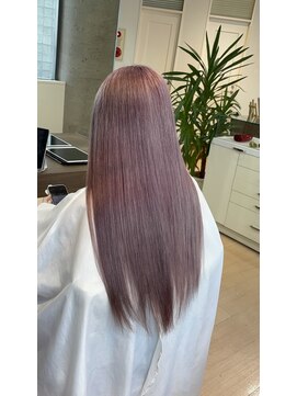 アウラ(AURA) ピンクカラーケアブリーチダブルカラー