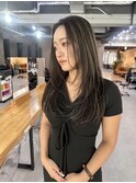 レイヤーカット×大人ハイライト