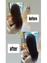 髪に年齢（パサつきやごわつき）を感じたら、エイジングケアを！　stylist/服部将史