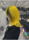 イエロー×ブラック