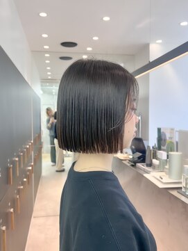 ロンドシエル 横浜(Lond ciel) 切りっぱなしミニボブ【横浜】