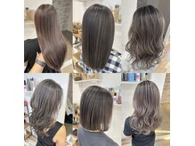 デザインカラー、頭皮に優しい白髪ぼかしもお任せください☆