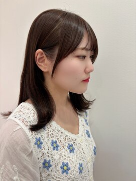 【10代～30代】小顔効果顔周りカット