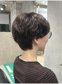 ROUIS 津田沼 ナチュラルゆるパーマショート