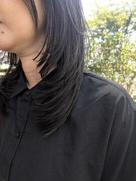 ロエネ(LOENE) ［佐々木］大人レイヤー×韓国風×ダークアッシュ