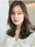 透明感×抜け感/20代30代グレージュくびれレイヤー大宮