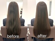 【メニューのお悩み方へ】髪質相談＋髪質改善ストレート　￥13800～