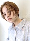 ナチュラルショート小顔シャギーショート髪質改善20代～50代