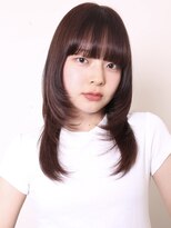 バーニー(BARNEY)&nbsp;似合わせカット20代30代40代ワンホンレイヤーセミロング0601
