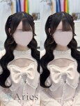 ◇ 編み上げハーフツイン ◇