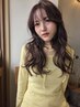 【ハイライトはせずにぼかす】カット+白髪ぼかしカラー+トリートメント¥12100