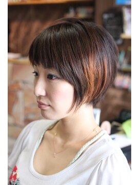 オーバーキャプテンネイキッド(OVER CAPTAIN NAKED) ソフト♪ツーブロックショート　（Summerショート）