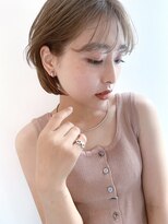 シキ 渋谷(siki)&nbsp;【siki】耳掛けショートボブ(原宿/表参道)