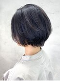 ショートボブ_スリークボブ厚めバングローライト_ba280222