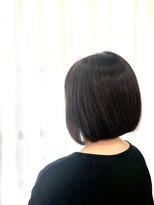 クオリス 上福岡店(QUALIS)&nbsp;ボブ/ミディアム/ダークカラー/艶カラー/30代40代50代/白髪染め