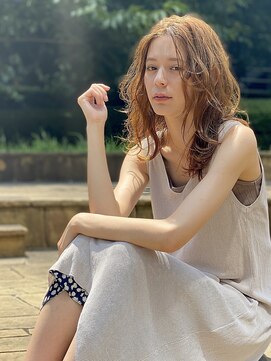 ユアーズヘア 新宿WEST(youres hair) 大人かわいいエアリースタイル セミロング