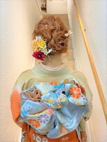 矢島美容室 荻窪店&nbsp;成人式当日料金【ヘアメイク着付け】44000円