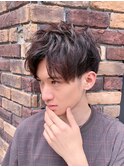 オンオフどちらもいける!ショートかきあげスタイル