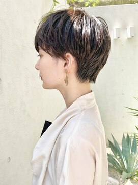 ロビー 表参道(ROBBY) 大人スッキリショート/アッシュブラウン/表参道/30代40代50代