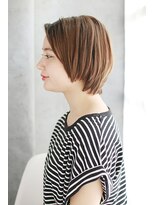 シュシュット(chouchoute)&nbsp;吉祥寺3分/透明感セクションカラー外ハネボブペールベージュ/095