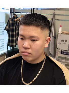 ヨダ理容室 クロップスタイル