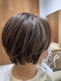 ヘアリゾート粋 リマ 銀座店(lima) 奇抜になり過ぎないハイライトもおすすめです。【銀座/銀座駅】