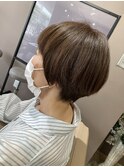 老けないショートカット