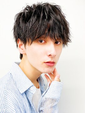 オートゥール(hair room Auteur) 20代30代メンズクラウドマッシュ丸み束感爽やかトレンド
