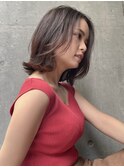 ひし形　外はね　ミディアムボブ【銀座/有楽町】30代40代50代