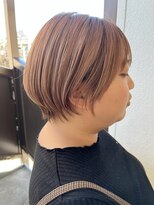 メロウ(mellow)&nbsp;ダブルカラー×ピンクベージュ