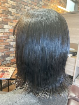 サミュゼ(s'amuser) 切りっぱなしボブ