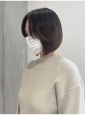 【 YOKE 】前下がりボブ顔周り小顔レイヤーミニボブ