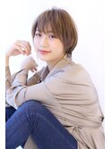 お手入れ簡単うる艶ショート
