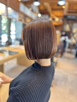 コレット(COLLET)&nbsp;ぱつっとボブ×オレンジ♪