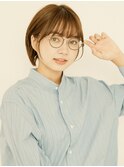黒髪/グレーベージュ/レイヤーロング/前髪パーマ[新宿駅]