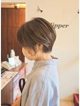 クリッパーループ(Clipper) 40代からの誰でも似合わせ『大人ボブ』×『白髪ぼかし』カラー