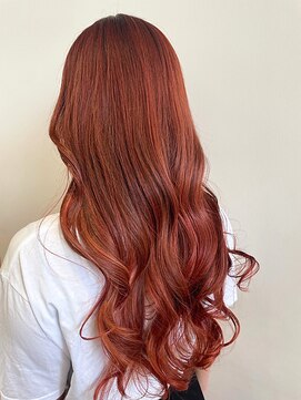 イーストハムヘッドショップ(EAST HAM head shop) 透明感/ブリーチカラー/ルビーピンク